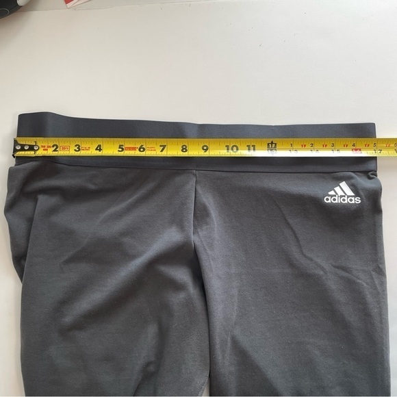 Adidas Sport ID Tights Charcoal Gray Real Coral - Picture 5 of 6